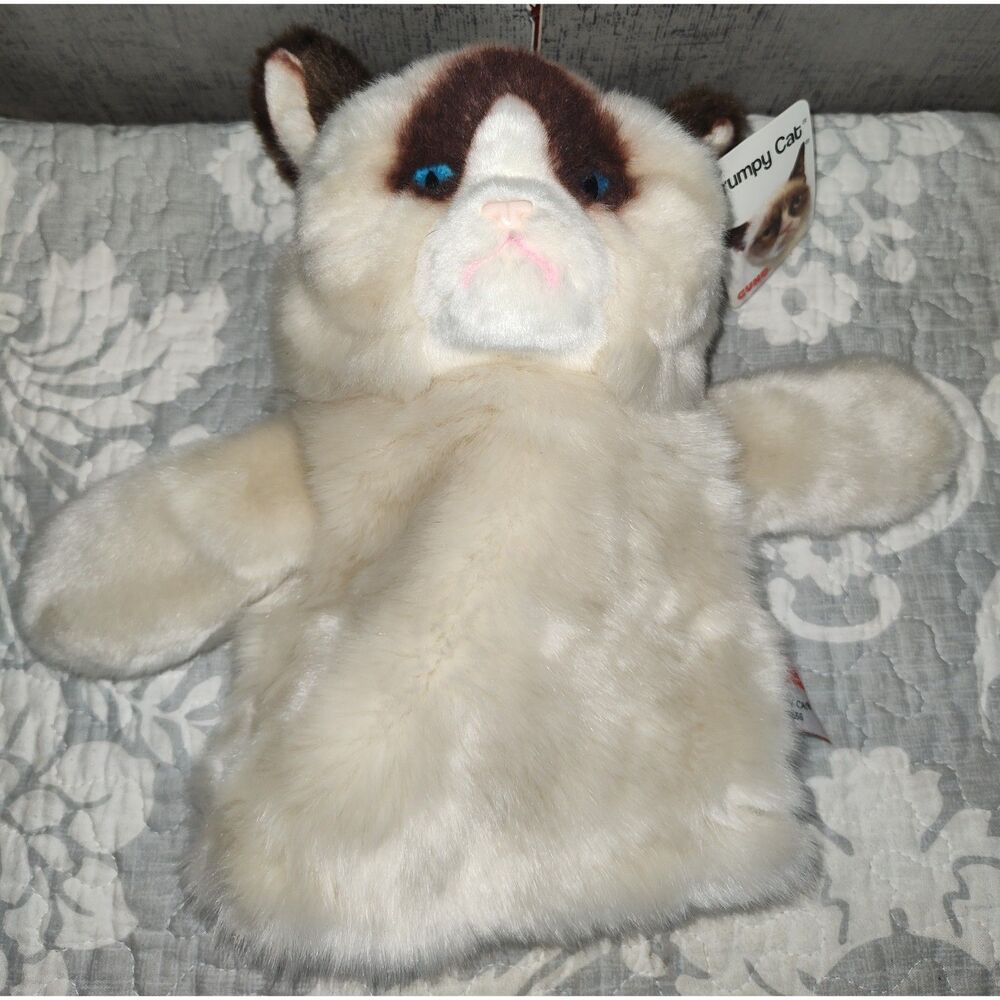 Gund Grumpy Cat Hand Puppet 11" Plush NWT